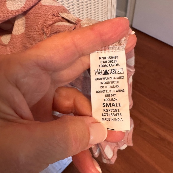 Elan Romper - Polka Dot Bathing Suit Cover Up - Picture 4 of 8